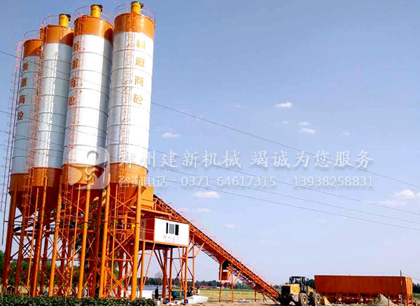 量身打造 建新機(jī)械商砼攪拌站落戶廣西