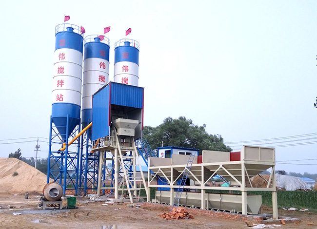 建設(shè)一套750小型混凝土攪拌站多少錢？