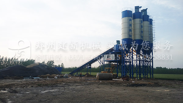 商品混凝土攪拌站場地規(guī)劃要求(圖1) 商品混凝土攪拌站